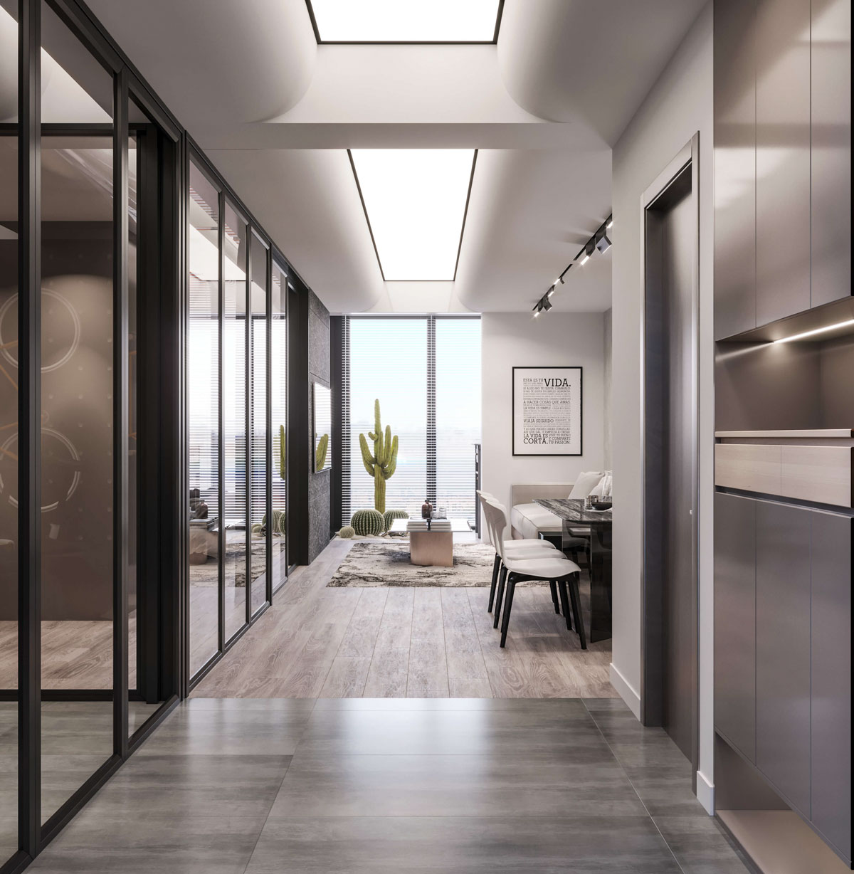 THIẾT KẾ NỘI THẤT CĂN HỘ CHUNG CƯ BƯU ĐIỆN MINIMALISM